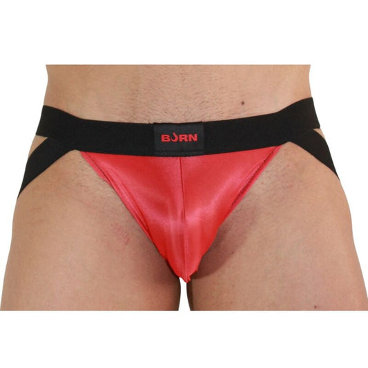 BURN 010 Jock Rouge / Noir L - Aura Intime