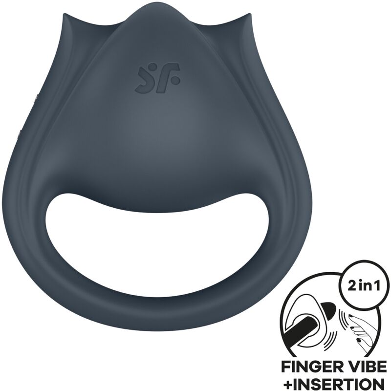 SATISFYER PARTNER Perfect Pair 2 Multivibrateur 2 1 Anneau Pénis Stimulateu... - Aura Intime
