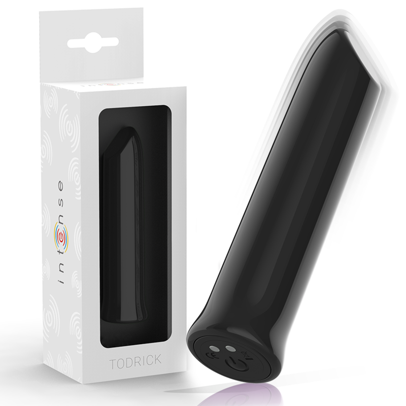 INTENSE FUN TOYS Todrick Black Bullet Stimulant Clitoridien - Aura Intime