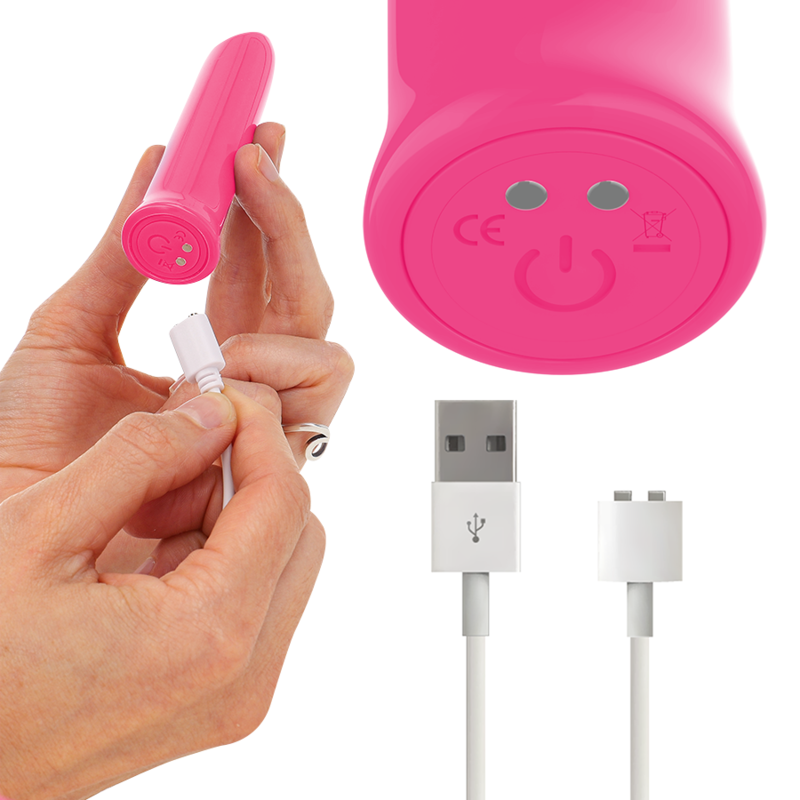 INTENSE FUN TOYS Todrick Pink Bullet Stimulant Clitoridien — vue arrière