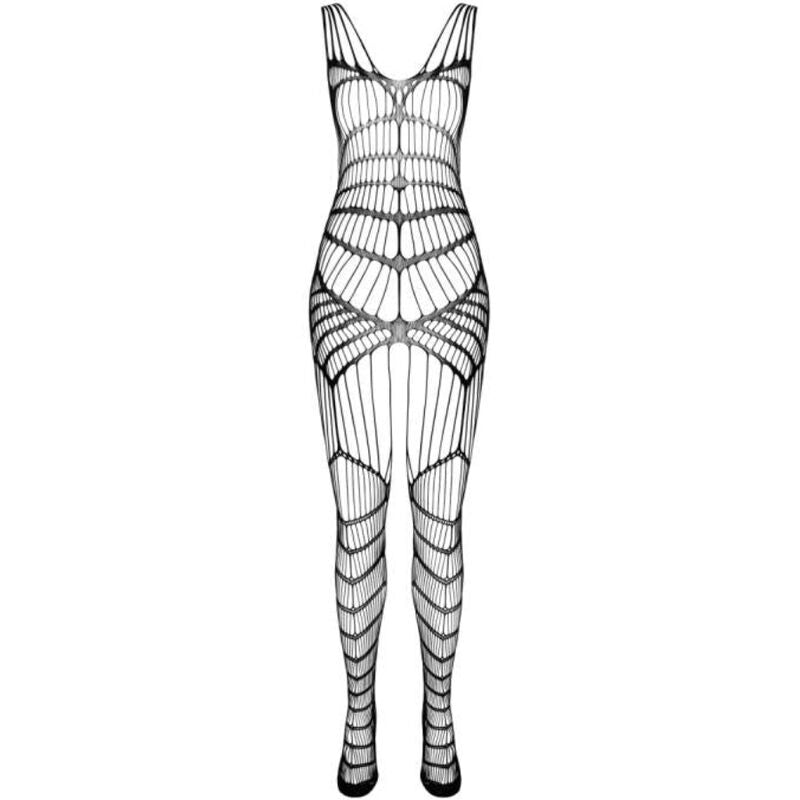 PASSION WOMAN BODYSTOCKINGS Bs 102 Bodystocking Noir Taille Unique — vue alternative