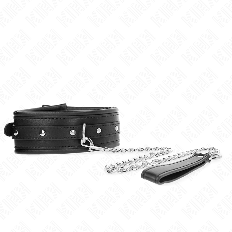 KINK COLLAR & GAG Collier Bracelet À Boucle Brillante 65 Cm 48,5 Cm X 5,3 Cm — vue détaillée