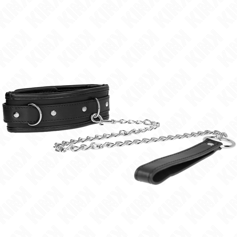 KINK COLLAR & GAG Collier Modèle Basic Laisse 65 Cm Modèle 1 53 X 6 Cm — vue alternative