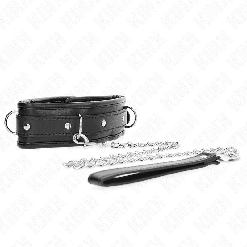 KINK COLLAR & GAG Collier Lourd Ceinture 65 Cm Modèle 1 Réglable 36,5-50 Cm — vue détaillée