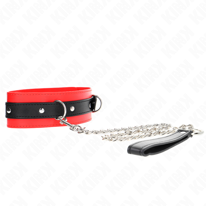 KINK COLLAR & GAG Collier Ceinture 65 Cm Sangle Rouge 54 X 4,5 Cm — vue alternative