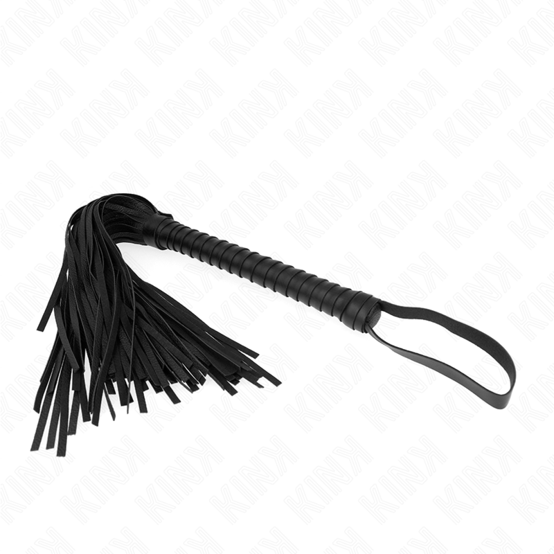 KINK IMPACT & TOUCH Fouet Manche Texturé Noir 48,5 Cm — vue arrière