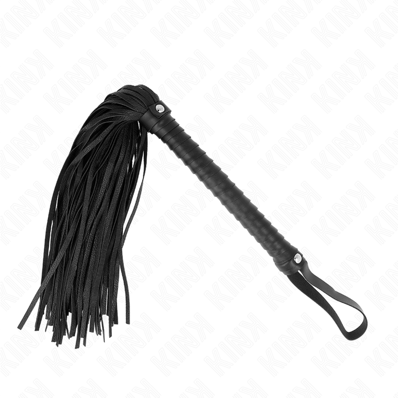 KINK IMPACT & TOUCH Fouet Manche Texturé Noir 48,5 Cm — vue détaillée