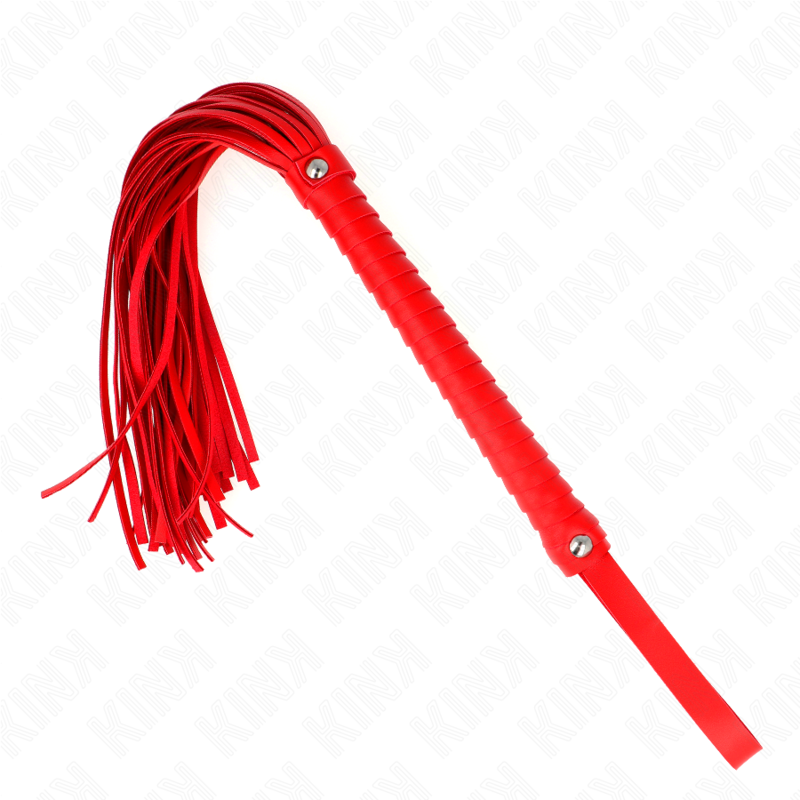 KINK IMPACT & TOUCH Fouet Manche Texturé Rouge 48,5 Cm — vue détaillée