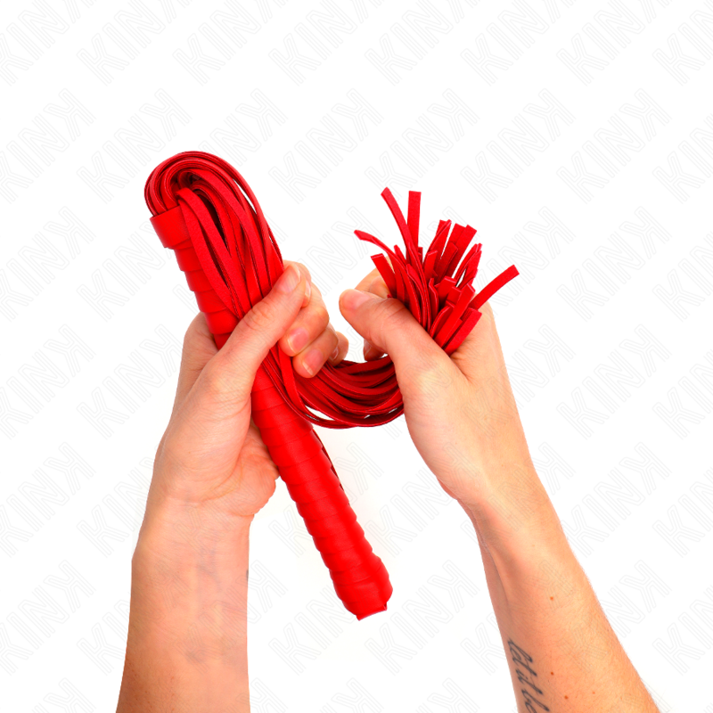 KINK IMPACT & TOUCH Fouet Manche Texturé Rouge 48,5 Cm — vue alternative