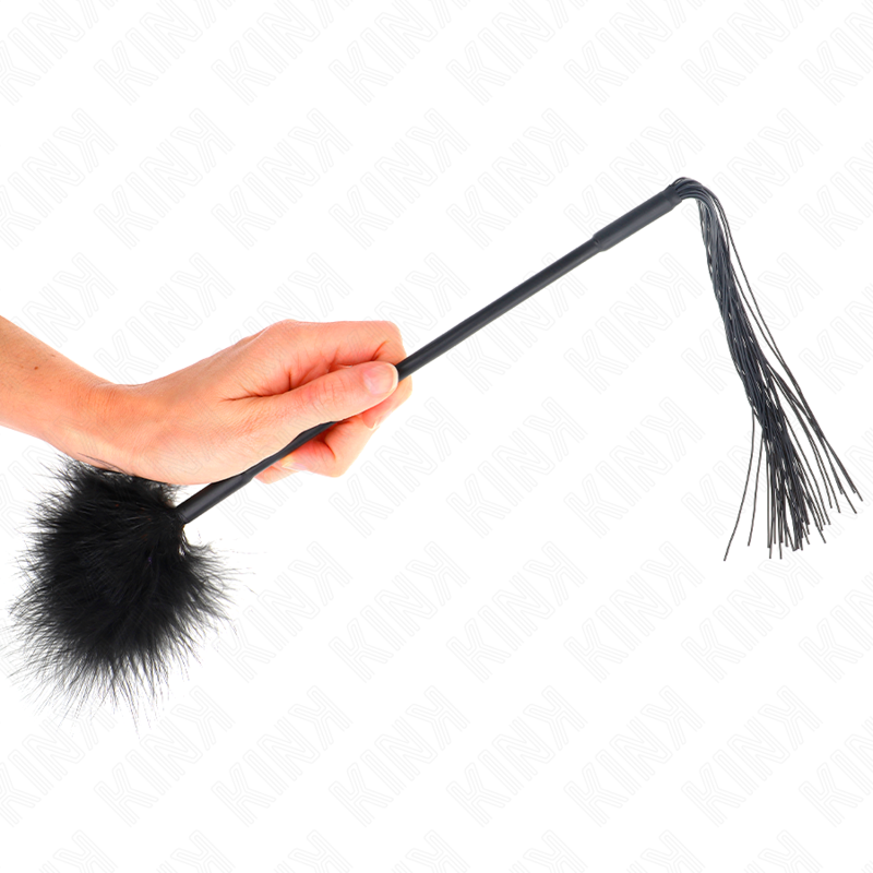 KINK IMPACT & TOUCH Fouet Silicone Plumes Chatouiller 47 Cm — vue alternative
