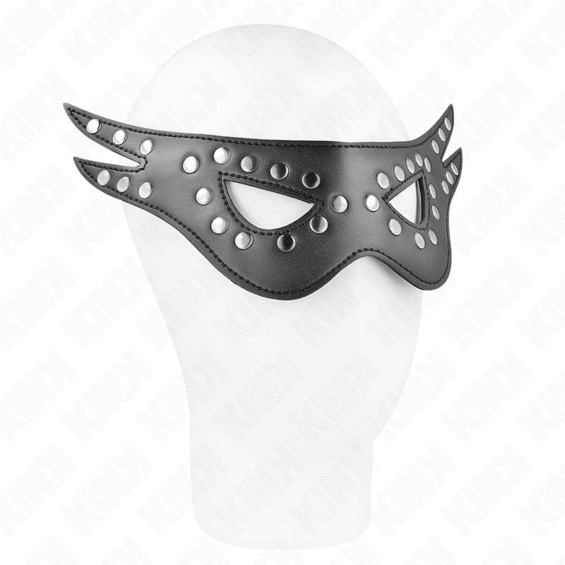 KINK MASKED ALLURE Masque Sexy Cuirette Modèle 1 27 X 13 Cm - Aura Intime