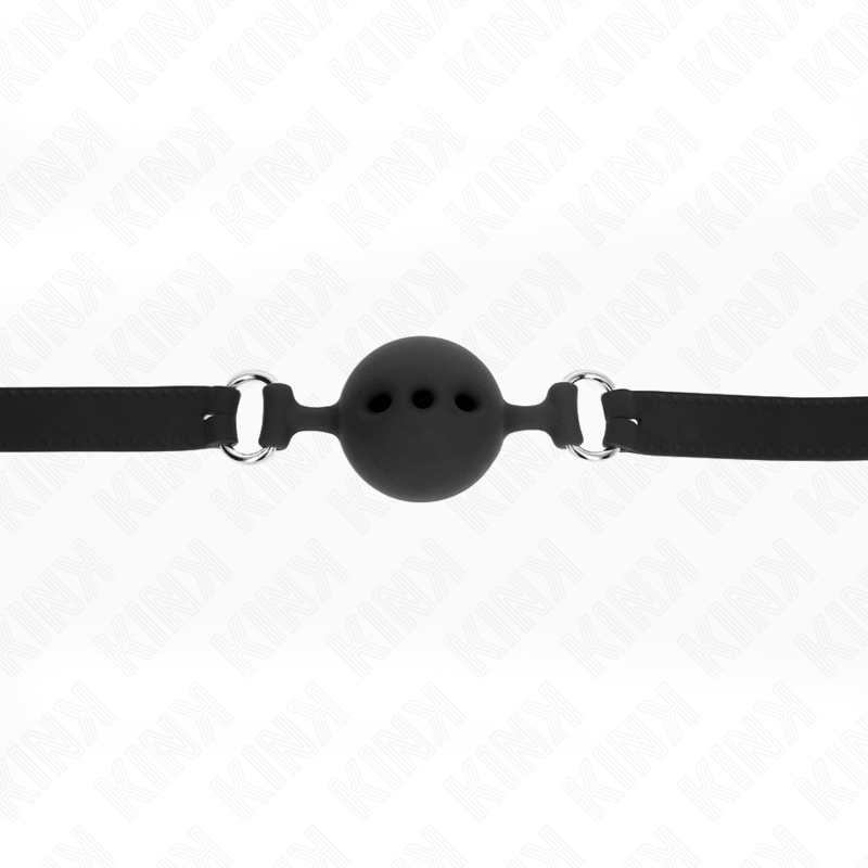 KINK COLLAR & GAG Bâton Entierement Silicone 55 X 2 Cm Boule 5 Cm Taille L ... — vue arrière
