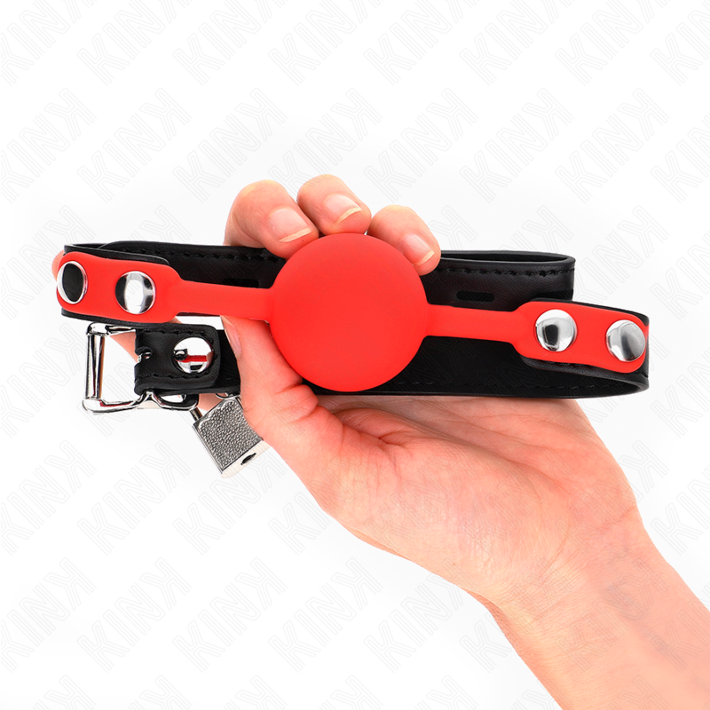 KINK COLLAR & GAG Bâton Silicone 4 Cm Serrure 60 X 2 Cm — vue détaillée