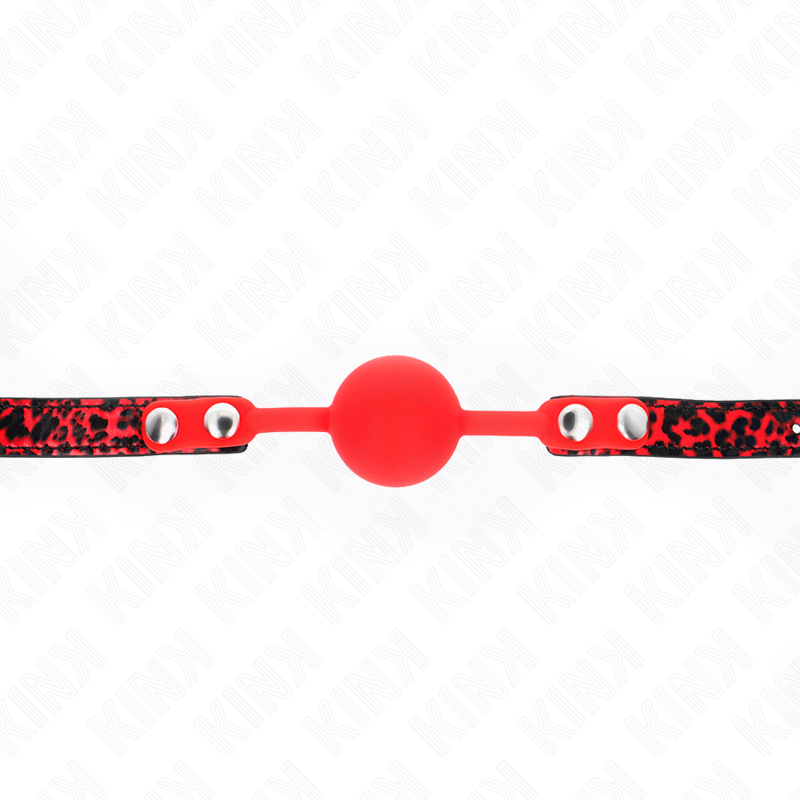 KINK COLLAR & GAG Boule Silicone 4 Cm Gag Modèle 2 60 X 2 Cm — vue arrière