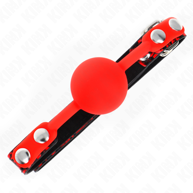 KINK COLLAR & GAG Boule Silicone 4 Cm Gag Modèle 2 60 X 2 Cm — vue alternative