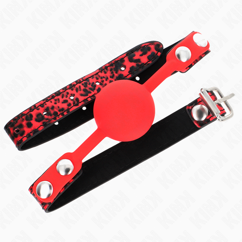 KINK COLLAR & GAG Boule Silicone 4 Cm Gag Modèle 2 60 X 2 Cm — vue détaillée