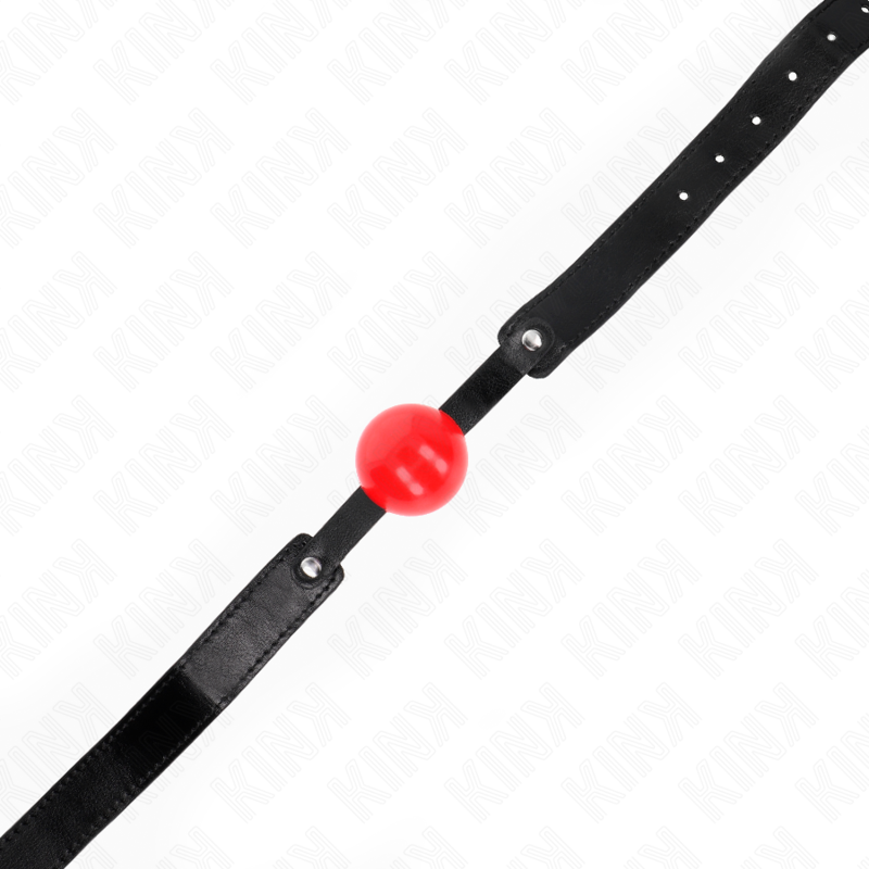 KINK COLLAR & GAG Balle Tpe Souple 4 Cm Gag Modèle 1 66 X 2,5 Cm Réglable 4... — vue alternative