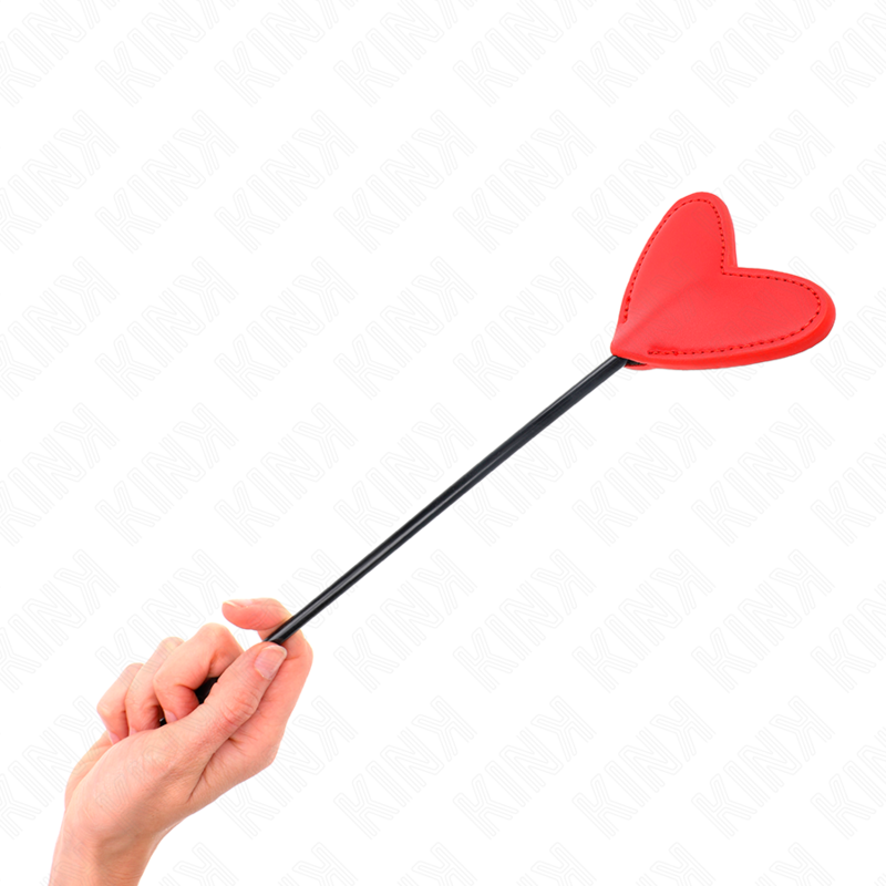 KINK IMPACT & TOUCH Palette Forme Coeur Rouge 33 X 10 Cm - Aura Intime