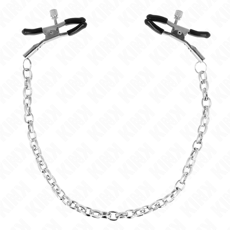 KINK NIPPLE GRIP Pinces À Téléphones Chaîne Épaisse 30 Cm - Aura Intime