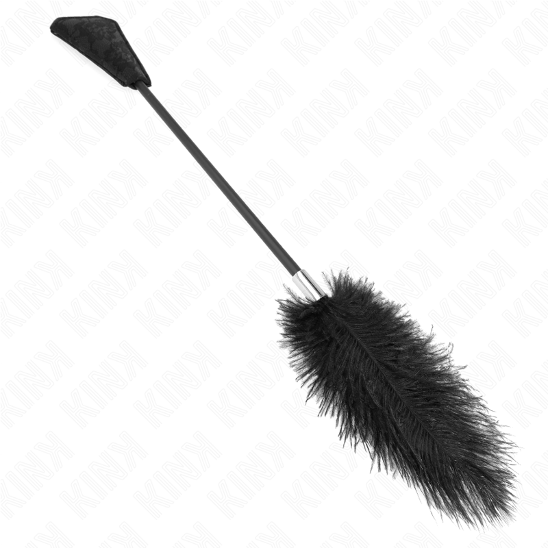 KINK IMPACT & TOUCH Plumes D'Autruche Tickle Palette Dentelle 56 Cm — vue arrière