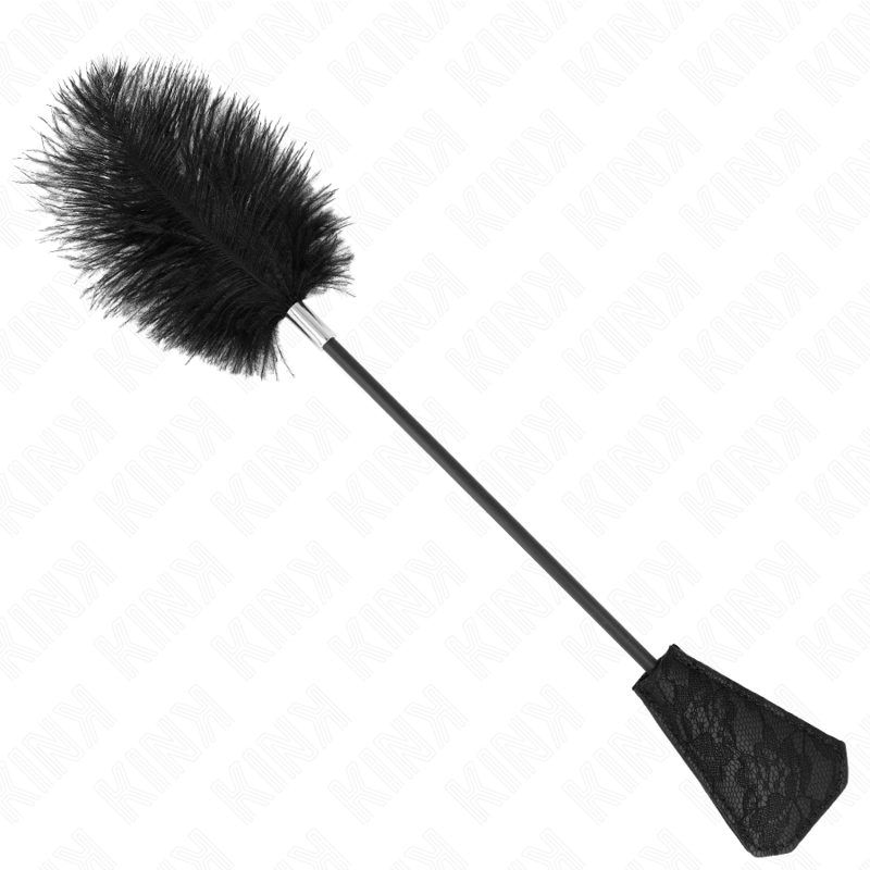 KINK IMPACT & TOUCH Plumes D'Autruche Tickle Palette Dentelle 56 Cm — vue détaillée