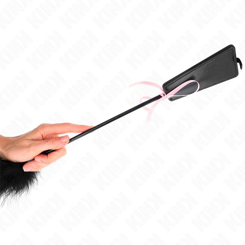 KINK IMPACT & TOUCH Plumes Chacouillées Noeud Ruban Rose 49 Cm — vue alternative