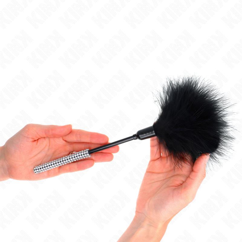 KINK IMPACT & TOUCH Plumes Chacouilles Manche Strass 27 Cm — vue alternative