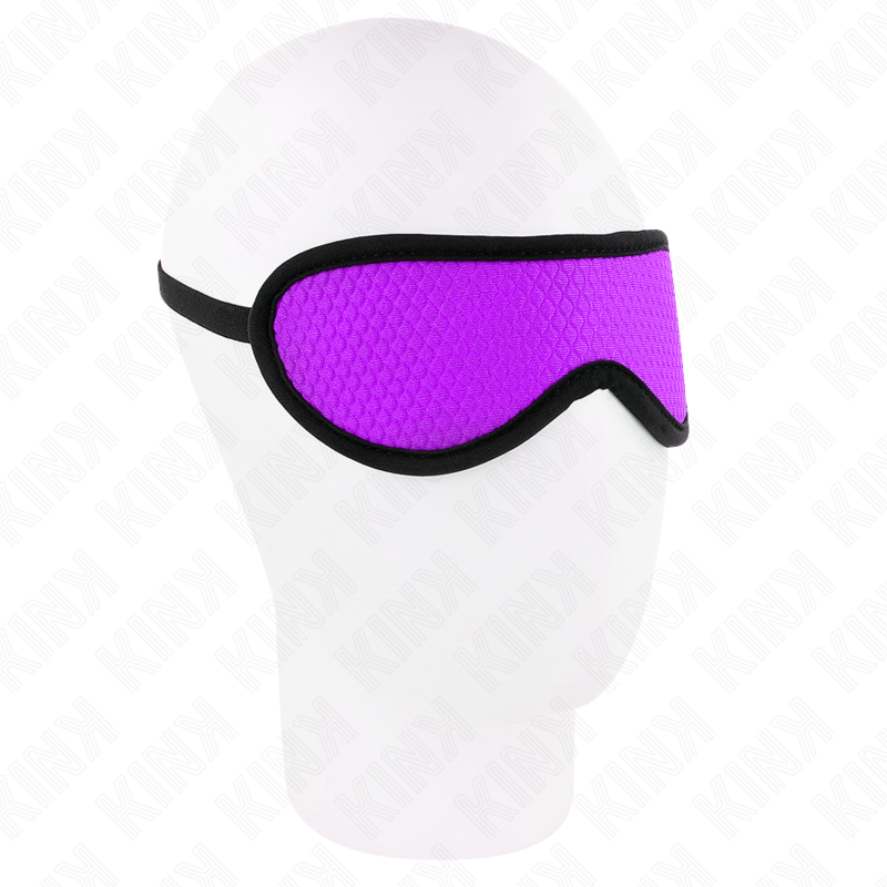 KINK MASKED ALLURE Bandage Texturé À Écailles Bord Recouvert Violet 20 X 7 Cm - Aura Intime