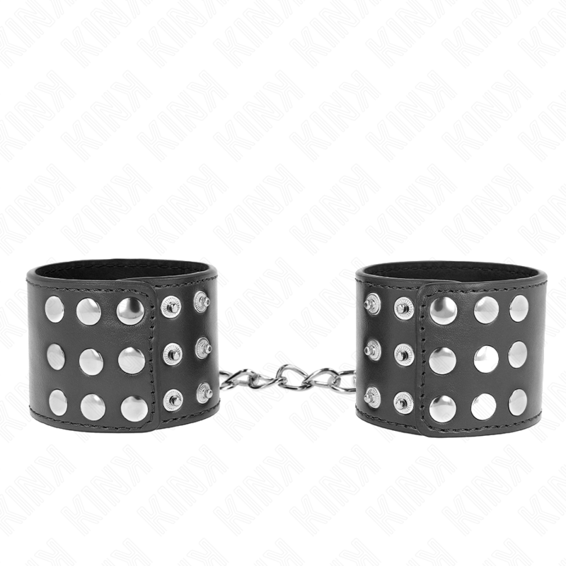 KINK WRIST RESTRAINT Appui-Poignets Bouton-Pression Noir Réglable 19-24 Cm X 5... — vue détaillée