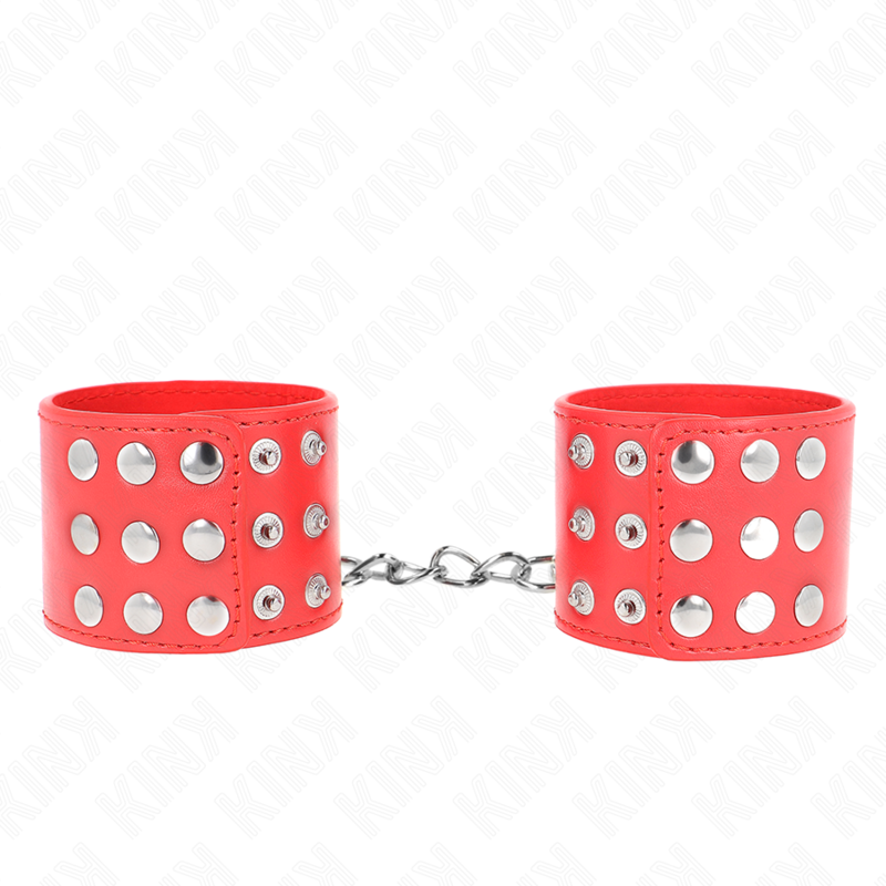 KINK WRIST RESTRAINT Appui-Poignets Bouton-Pression Rouge Réglable 19-24 Cm X ... — vue détaillée