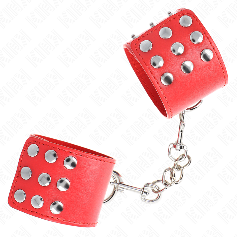 KINK WRIST RESTRAINT Appui-Poignets Bouton-Pression Rouge Réglable 19-24 Cm X ... — vue alternative