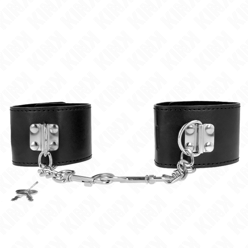 KINK WRIST RESTRAINT Appui-Poignets Fermeture Par Cadenas Noir Ajustable 16-23... — vue détaillée