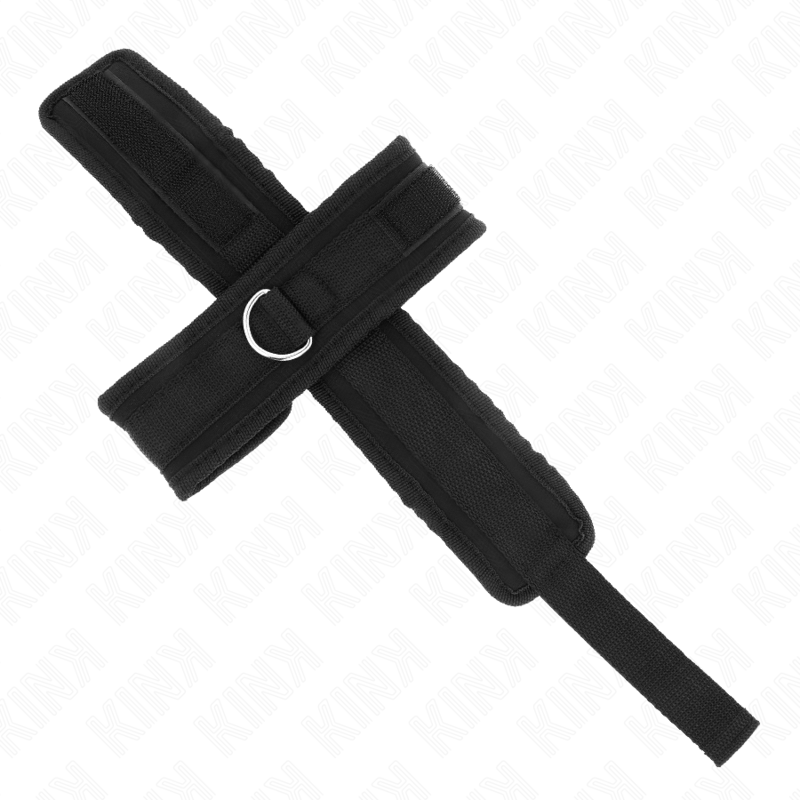 KINK WRIST RESTRAINT Poignets Croisés Noir 34 X 5,5 Cm — vue alternative