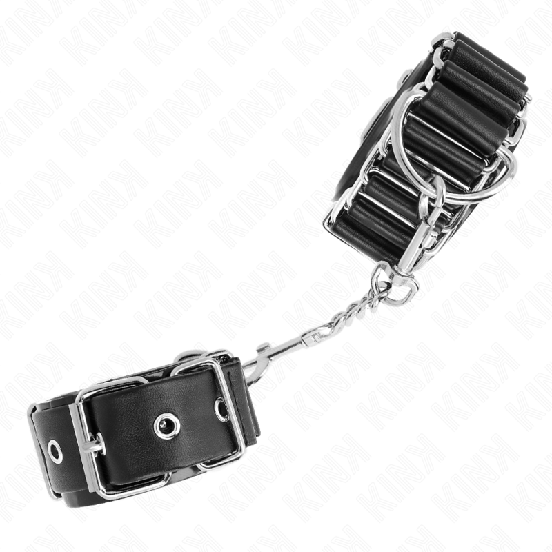 KINK WRIST RESTRAINT Appui-Poignets Fins Comme Charnières Noir Réglable 16-22 ... — vue alternative