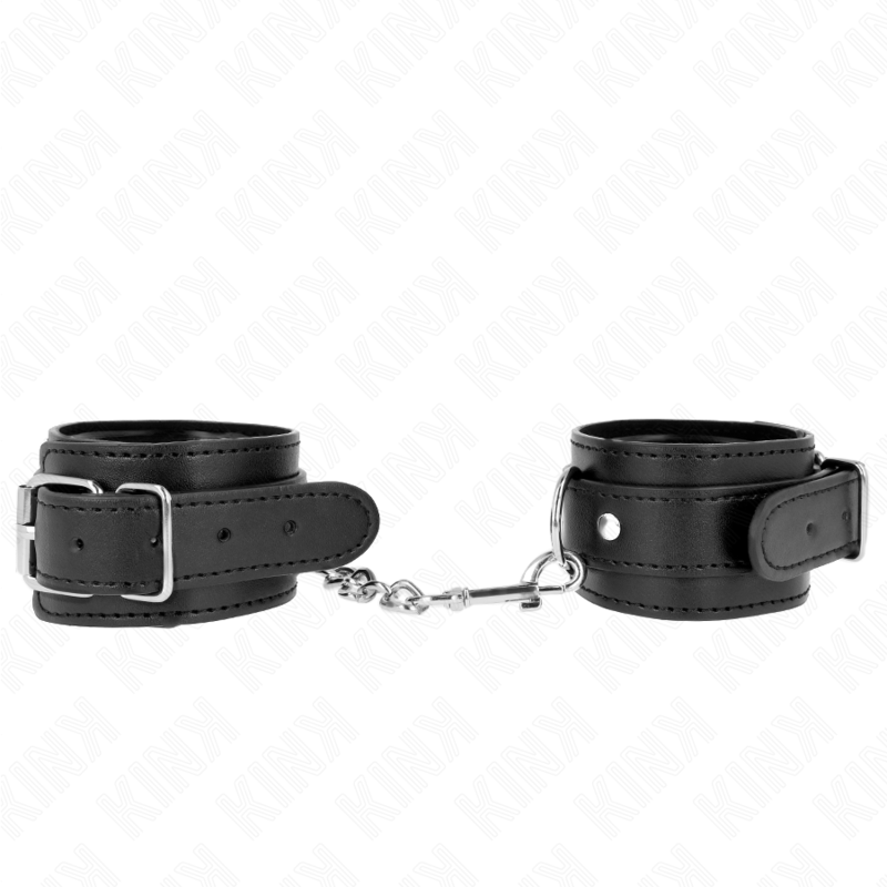 KINK WRIST RESTRAINT Appui-Poignets Fins Noir Réglable 21-33 Cm — vue détaillée