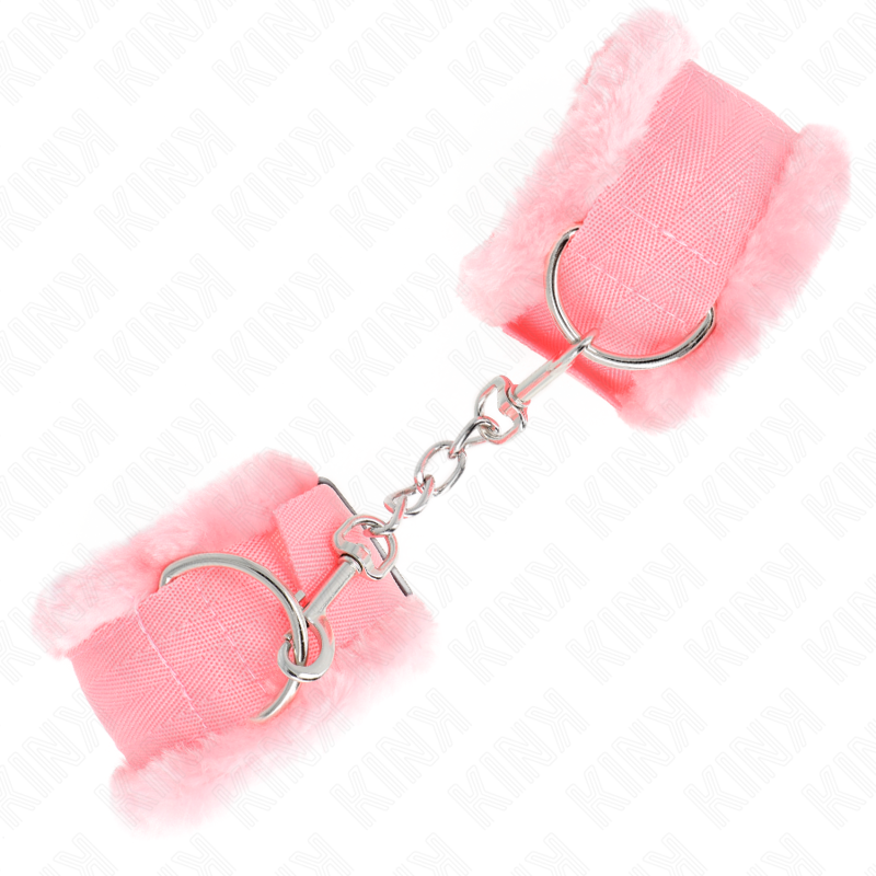 KINK WRIST RESTRAINT Appui-Poignets Doublés Fourrure Rose Réglable 17-31 Cm X ... — vue alternative