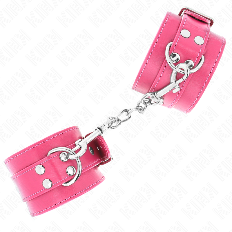 KINK WRIST RESTRAINT Appui-Poignets Rose Framboise Doublure Rose Framboise Rég... — vue alternative