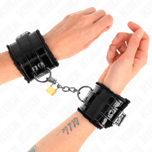 KINK WRIST RESTRAINT Appui-Poignets Légers Verrou Cuivre Réglable 17-29 Cm X 5... - Aura Intime