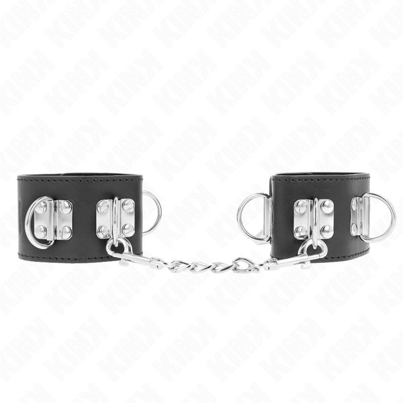 KINK WRIST RESTRAINT Appui-Poignets Multipositions Fermeture Par Cadenas Noir ... — vue détaillée