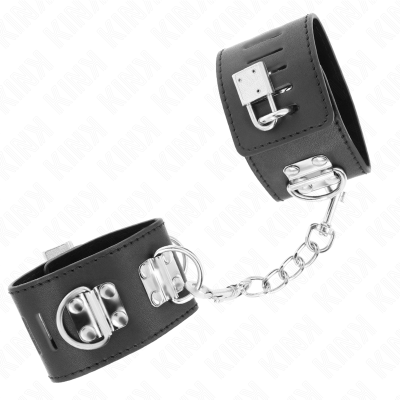 KINK WRIST RESTRAINT Appui-Poignets Multipositions Fermeture Par Cadenas Noir ... — vue alternative