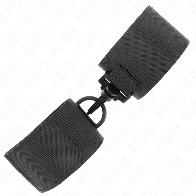 KINK WRIST RESTRAINT Appareils-Poignets Nylon Noir — vue alternative