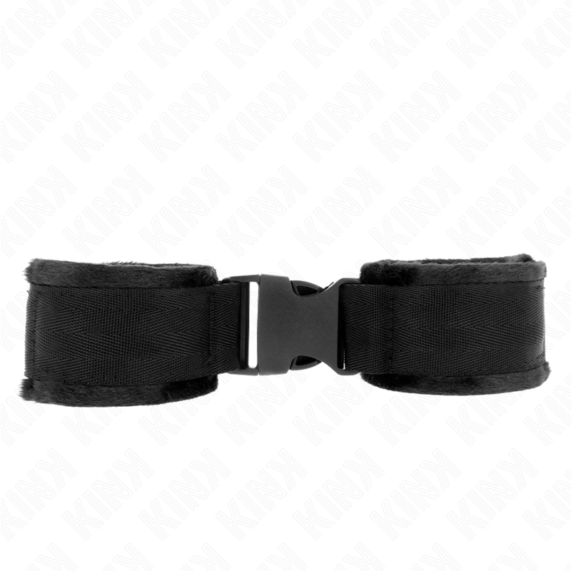 KINK WRIST RESTRAINT Appareils-Poignets À Crochet Boucle Nylon Rouge-Noir Modè... — vue détaillée