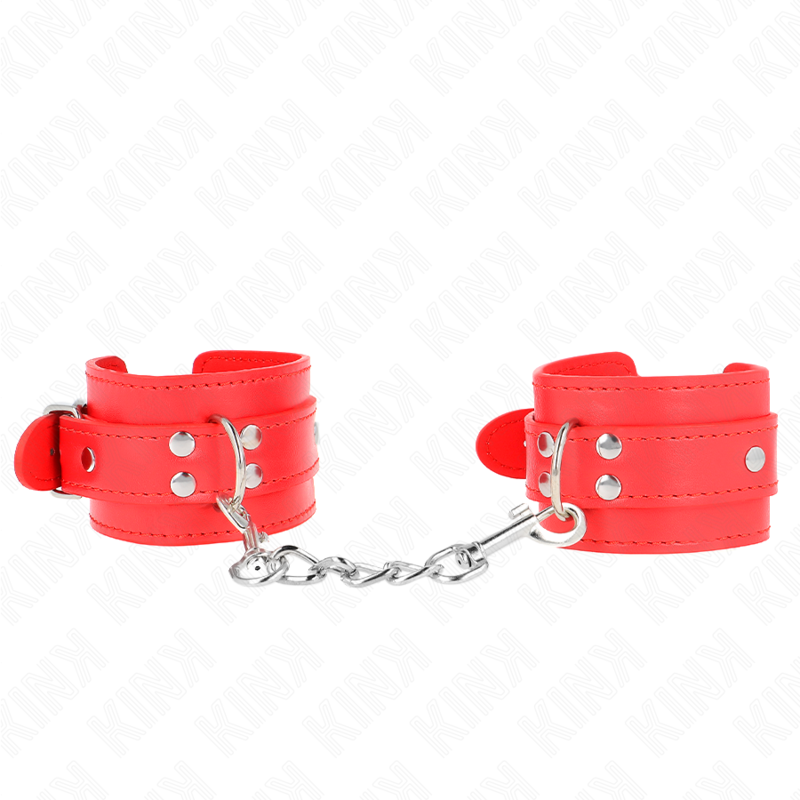 KINK WRIST RESTRAINT Appareils-Poignets Simples Rouge Ajustables 20-23 Cm X 5,... — vue détaillée