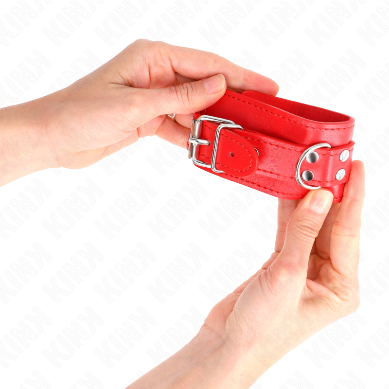KINK WRIST RESTRAINT Appareils-Poignets Simples Rouge Ajustables 20-23 Cm X 5,... — vue arrière