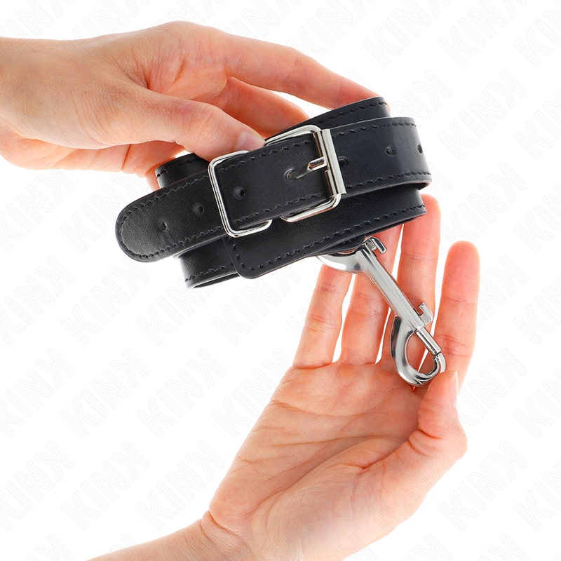 KINK WRIST RESTRAINT Appareils-Poignets - Rangée Rivets Simple Grande Boucle N... — vue arrière