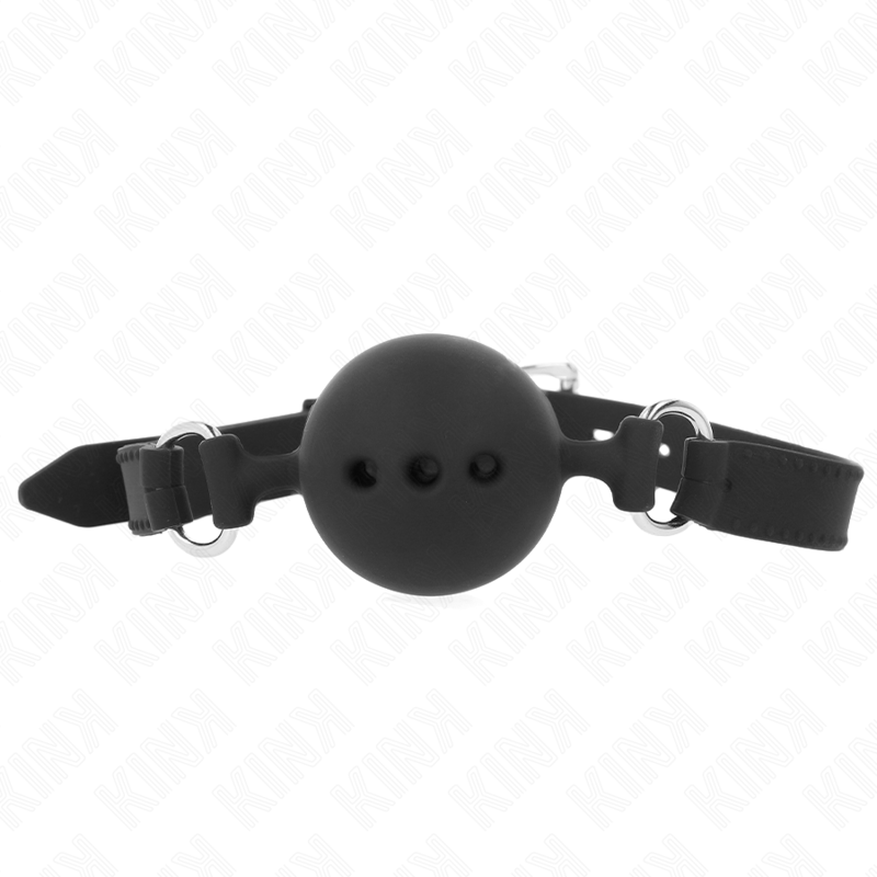 KINK COLLAR & GAG Bâton Entierement Silicone 55 X 2 Cm Boule 4,5 Cm Taille ... - Aura Intime