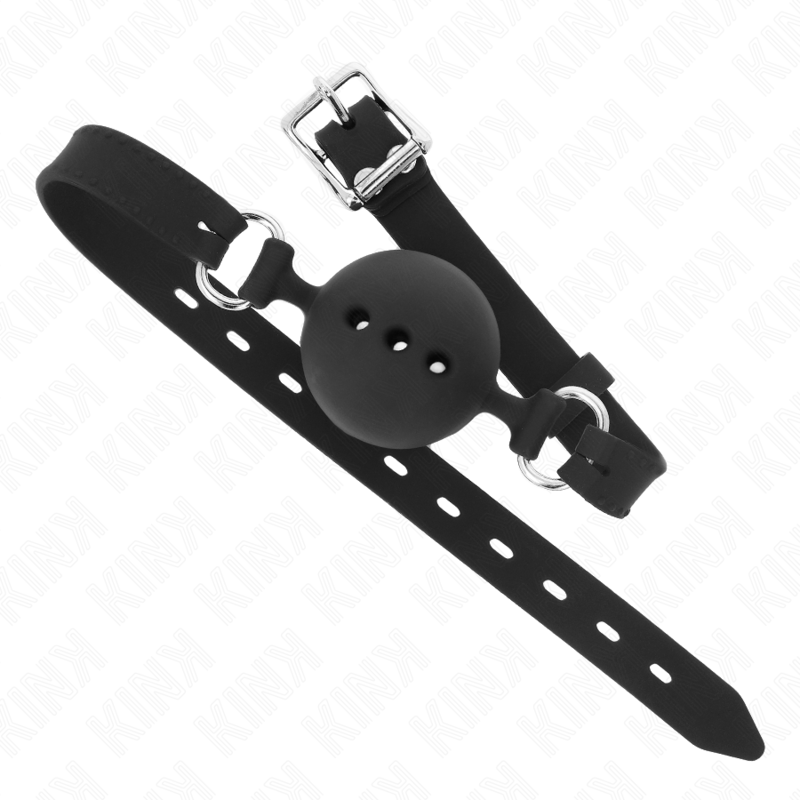 KINK COLLAR & GAG Bâton Entierement Silicone 55 X 2 Cm Boule 4,5 Cm Taille ... — vue alternative