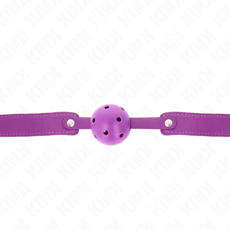 KINK COLLAR & GAG Balle Respirant Violet 4,5 Cmgag 65 X 2,5 Cm — vue alternative