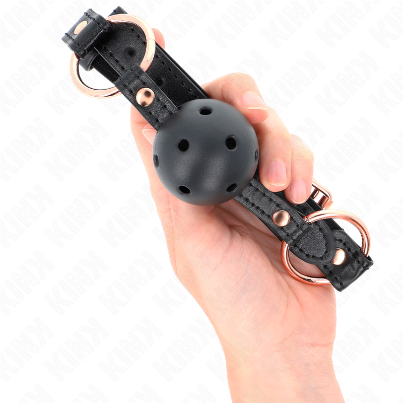 KINK COLLAR & GAG Balle Premium Tpe 4 Cm Bag 60 X 2 Cm — vue arrière