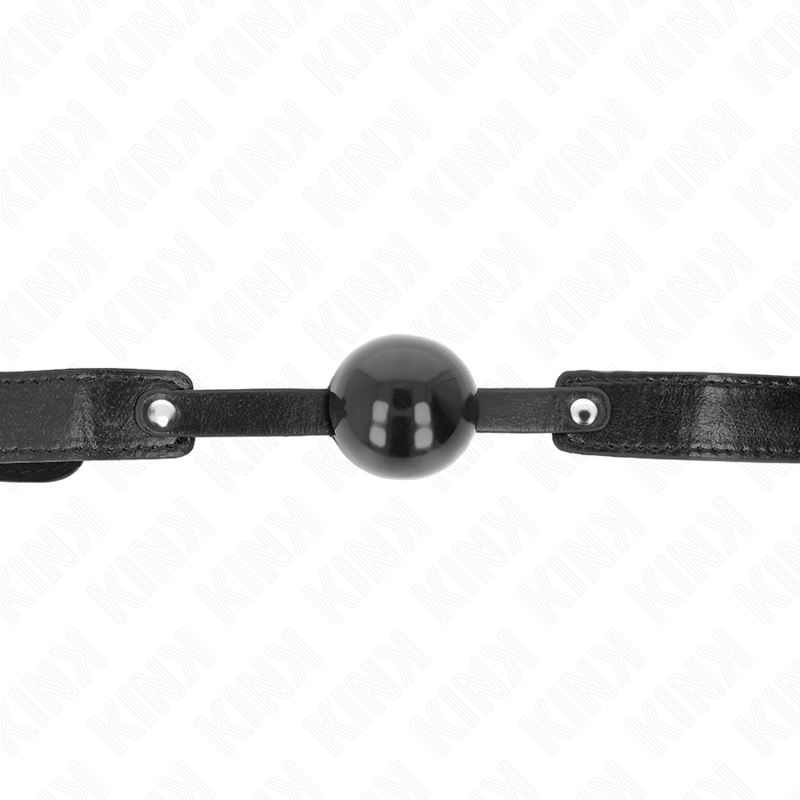 KINK COLLAR & GAG Balle Tpe Souple 4 Cm Gag Modèle 2 65 X 2,5 Cm — vue alternative
